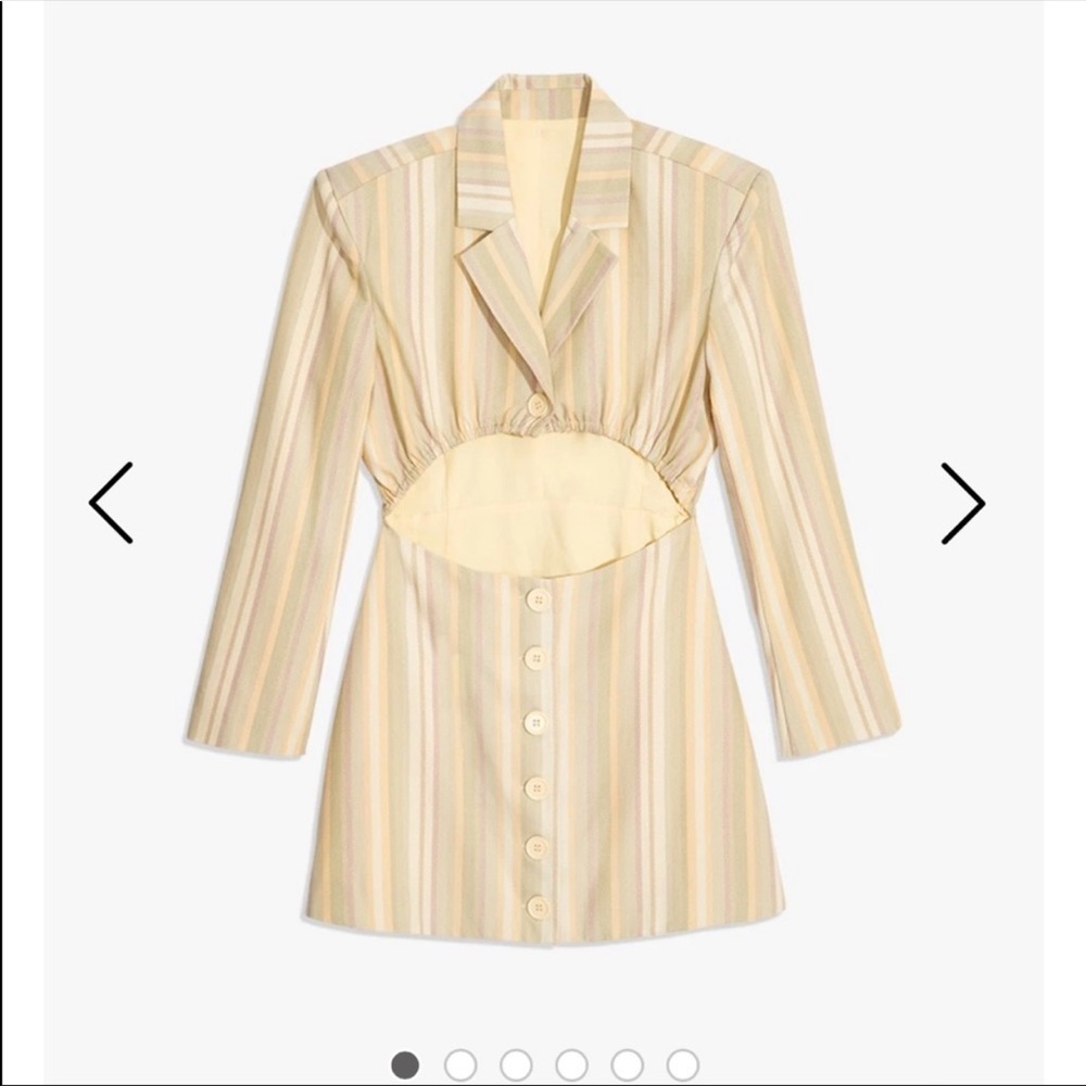 Danielle Bernstein Cutcout Blazer Dress